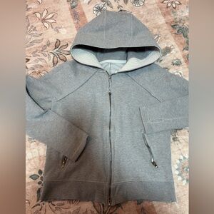 Rare Lululemon Scuba Full Length Full Zipp Hoodie Corset Back